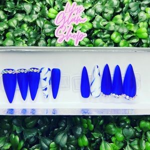 Skyy Blue Press on Nails
